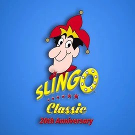 Slingo Classic 20th Anniversary casino game by Slingo – featured logo at Bonuskong Casino