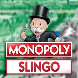 Slingo Monopoly slot logo by Gaming Realms at Bonuskong Casino